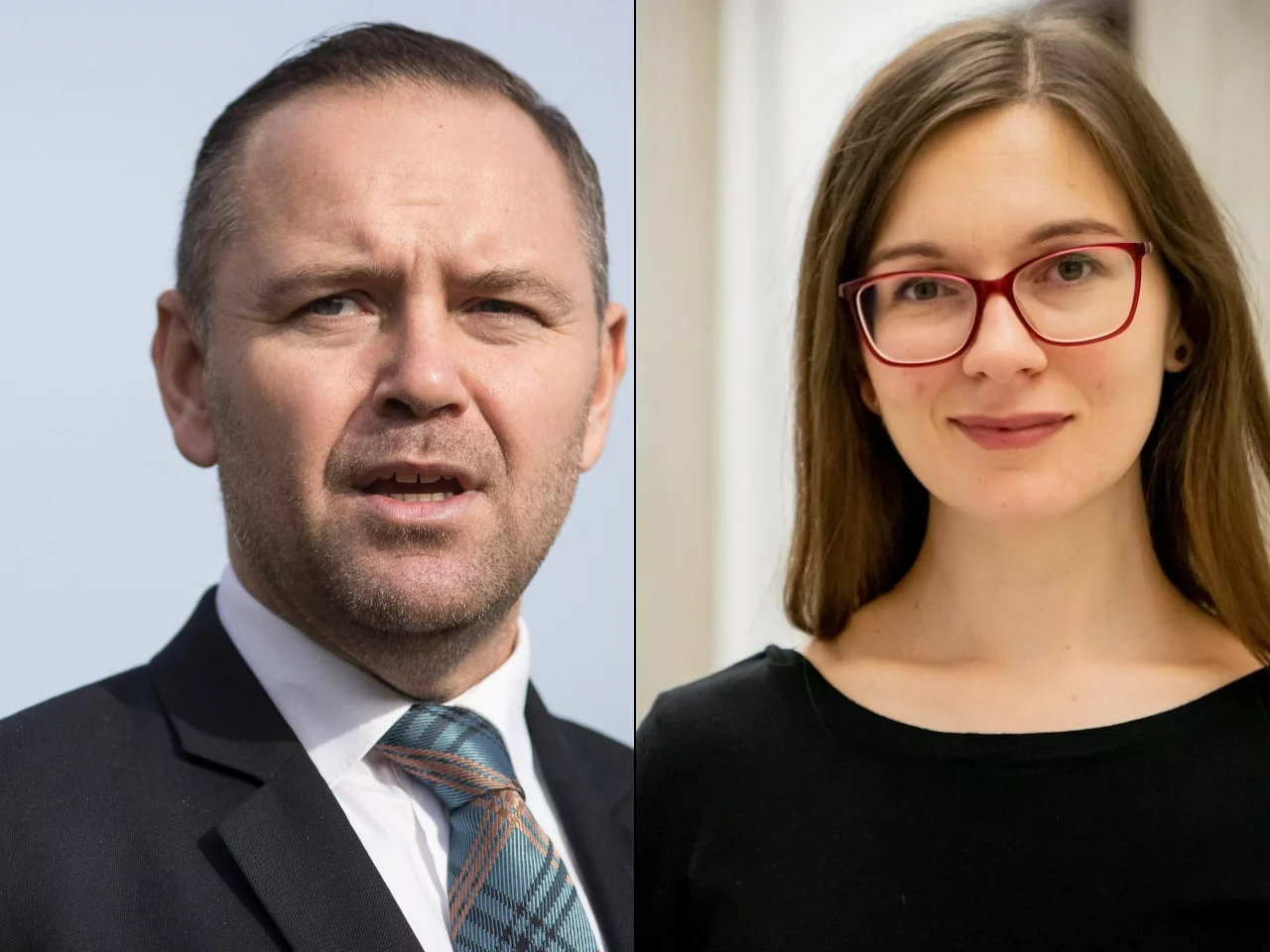 Karol Nawrocki i Paulina Matysiak