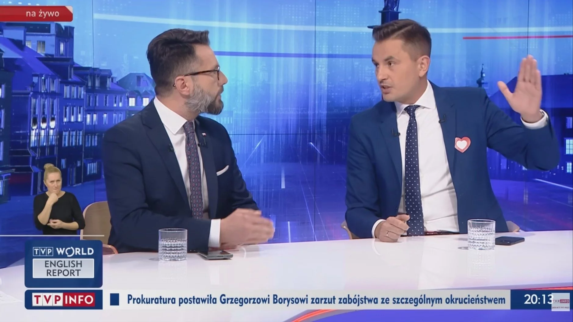 Radosław Fogiel i Arkadiusz Myrcha w TVP