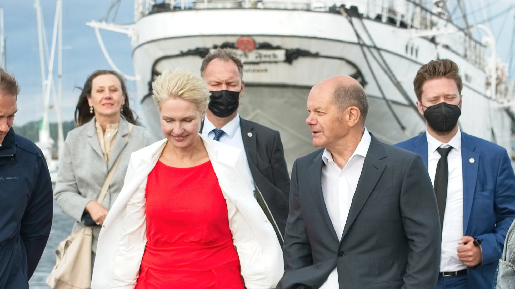 Manuela Schwesig i Olaf Scholz