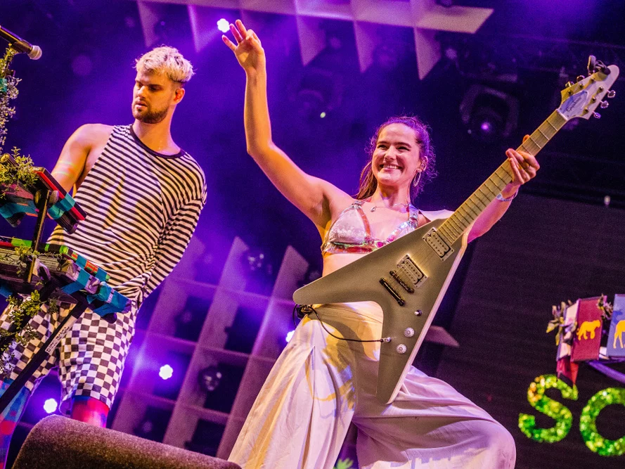 Koncert SOFI TUKKER na festiwalu Lowlands, 2018 r.