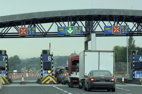 Bramki na autostradzie A4