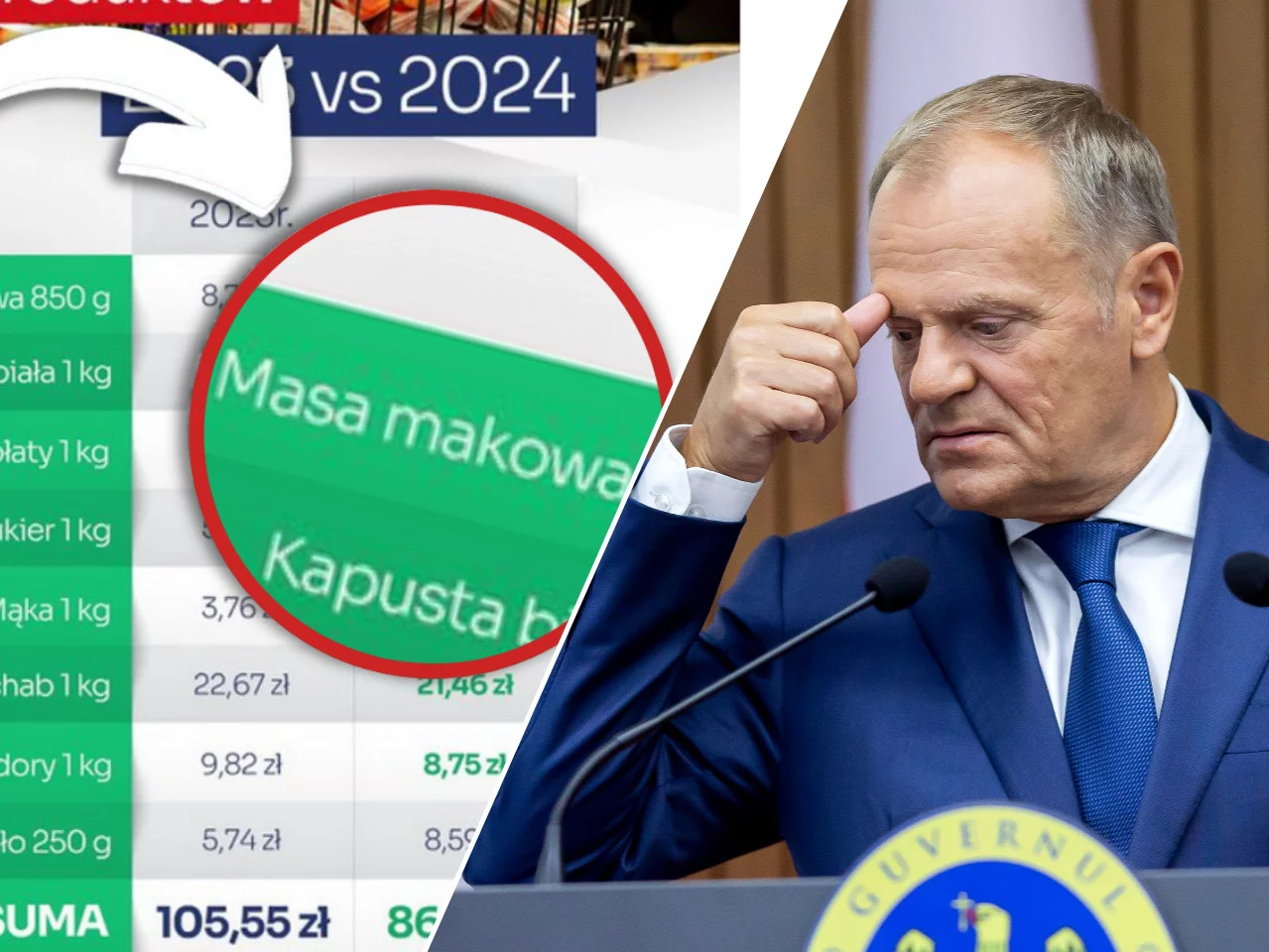 Donald Tusk (zdjęcie przykładowe) i wpis PO na X