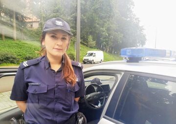 Kobiety w policji. St. sierż. Marta Szczepkowska