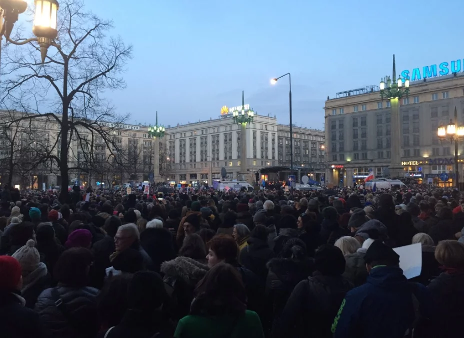 Strajk Kobiet w Warszawie