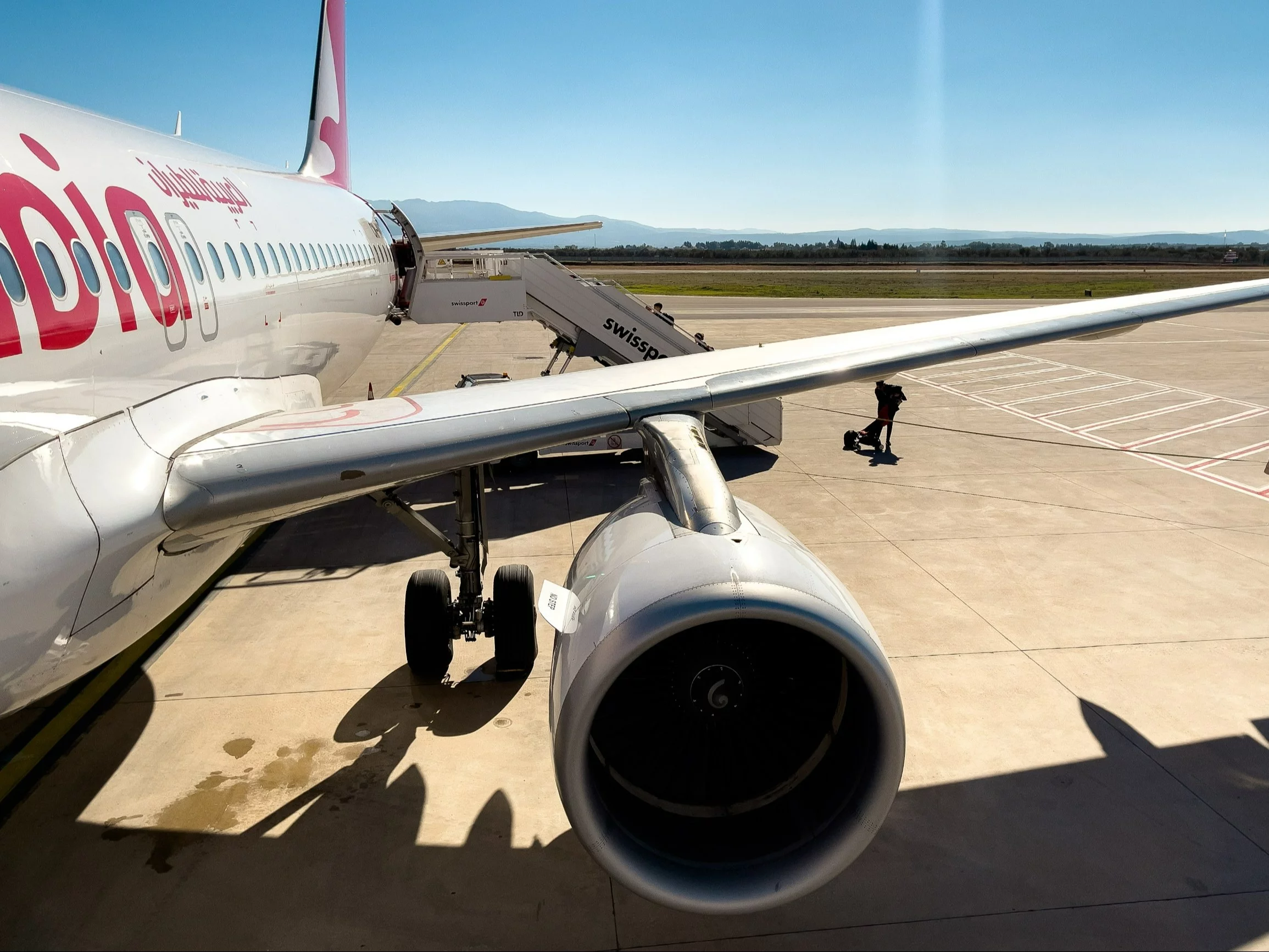 Samolot Air Arabia w Maroko