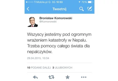 (fot. @Komorowski/Twitter)