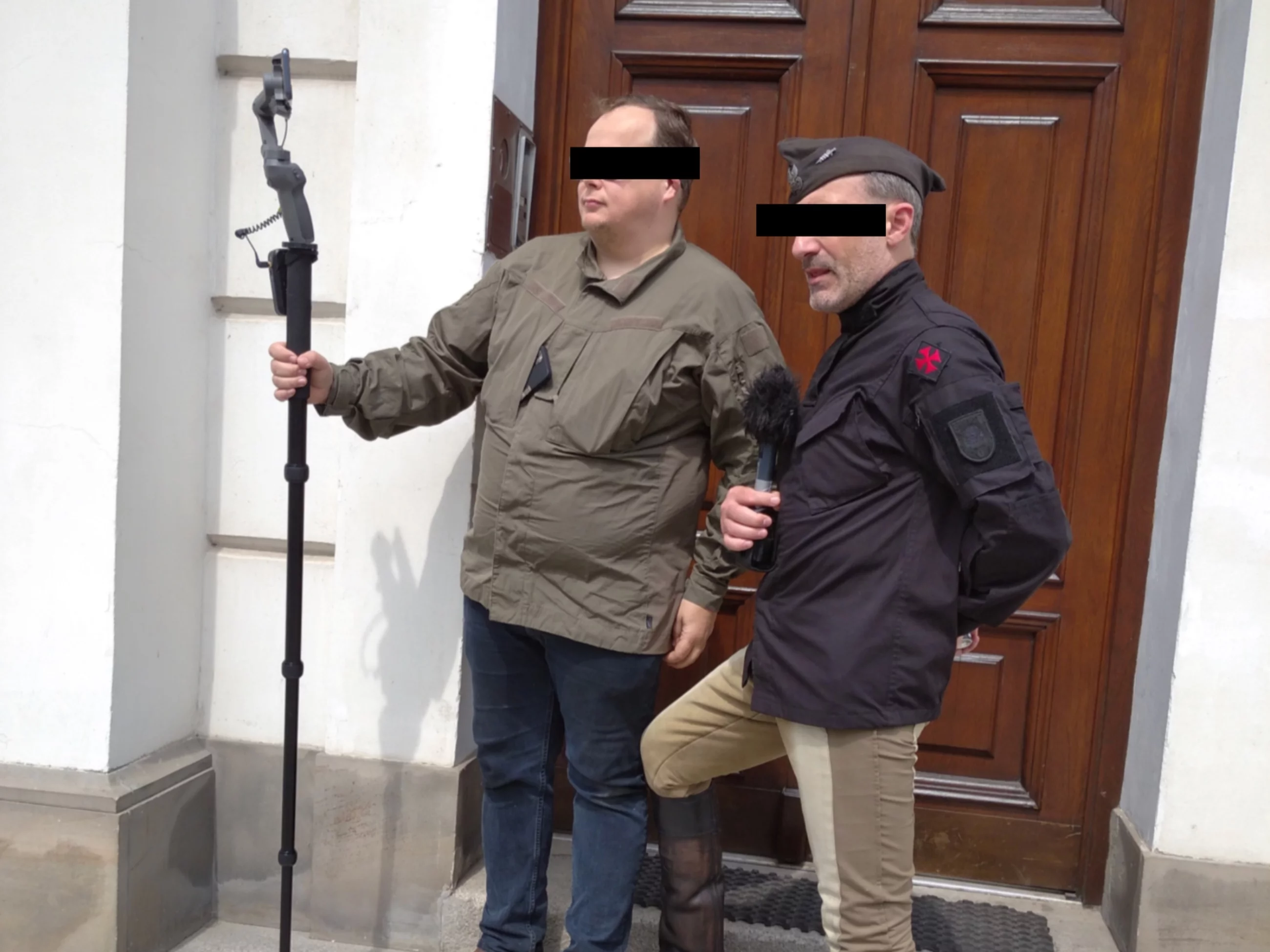 Wojciech O., ps. „Jaszczur”, oraz Marcin O., ps. „Ludwiczek”, liderzy ruchu „Rodacy Kamraci”