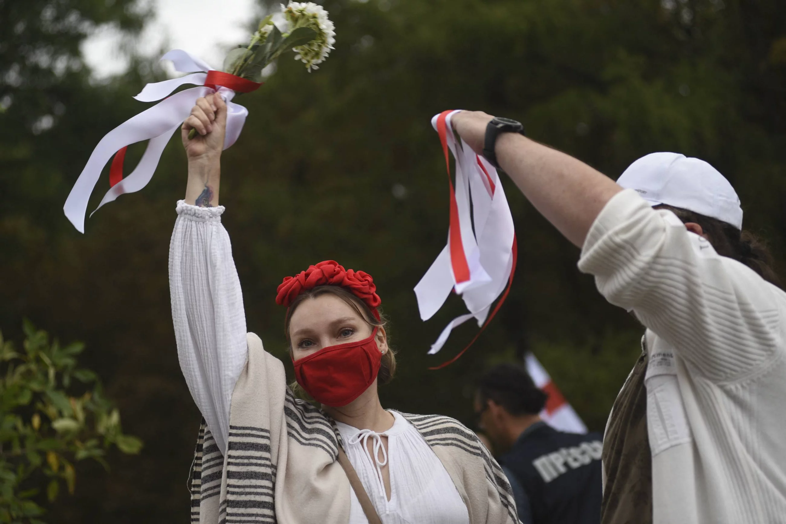 Protest na Białorusi