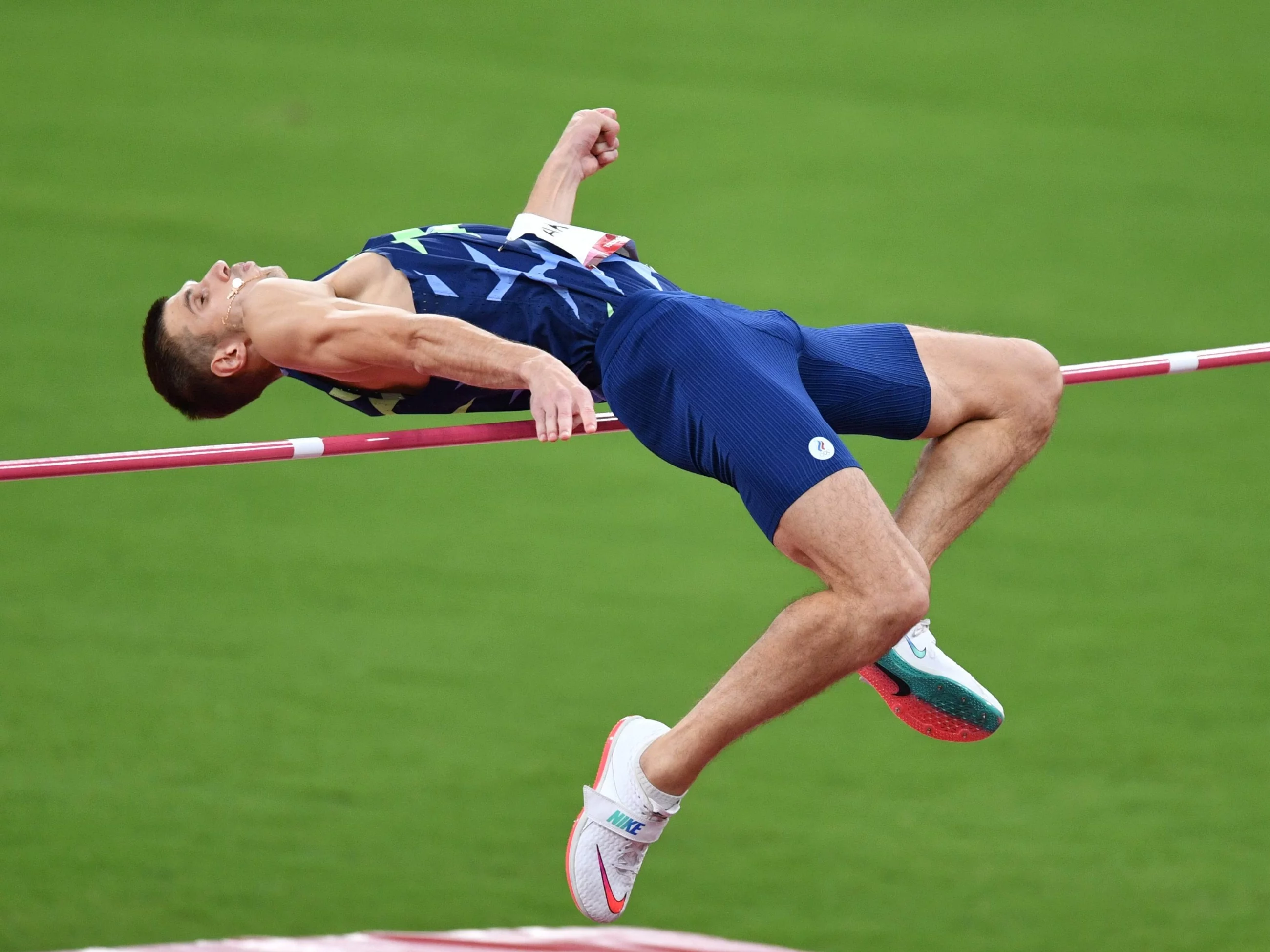 Michaił Akimienko podczas letnich igrzysk olimpijskich w Tokio