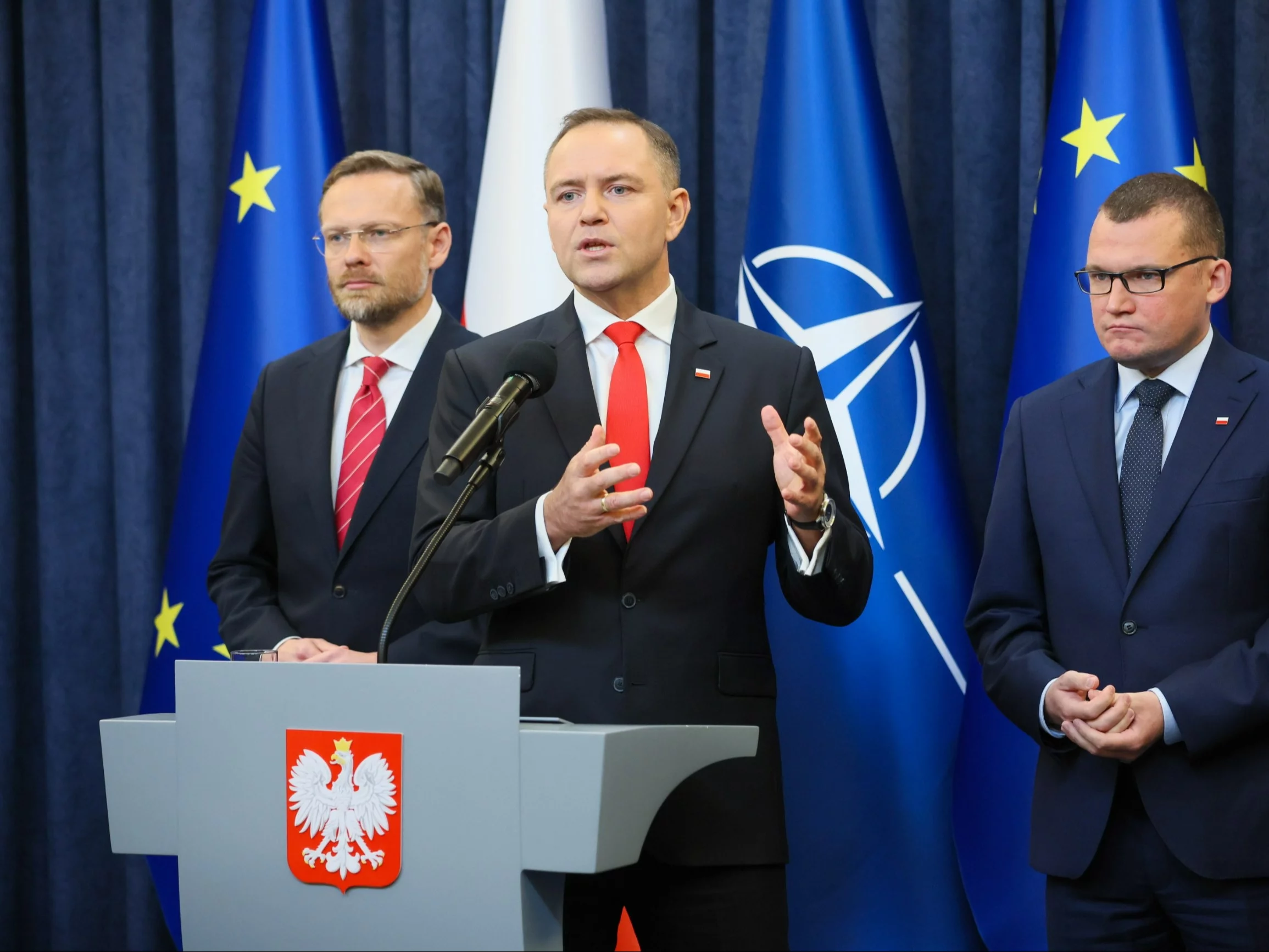 Konferencja Karola Nawrockiego