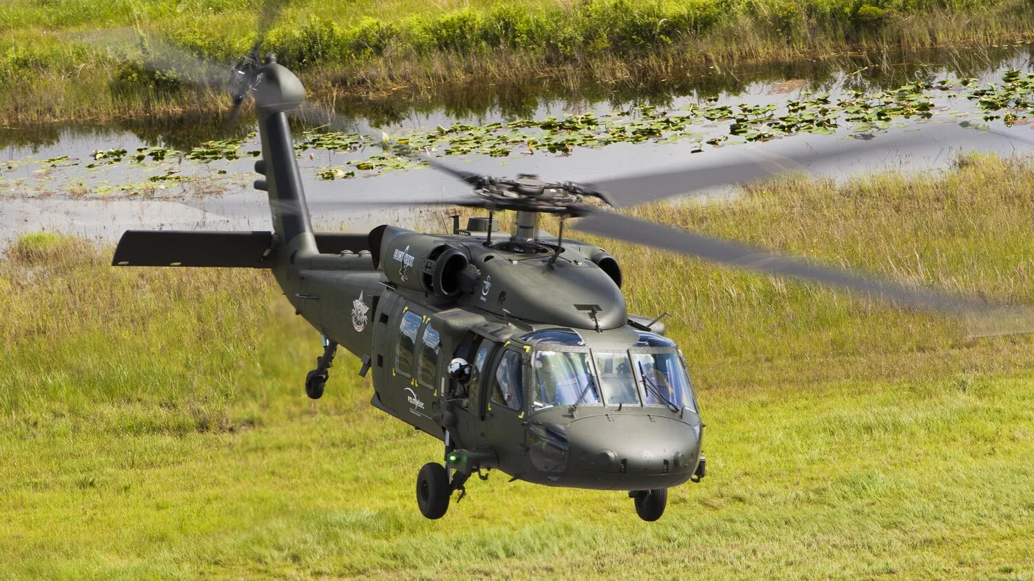 Śmigłowiec Black Hawk wyprodukowany w Mielcu