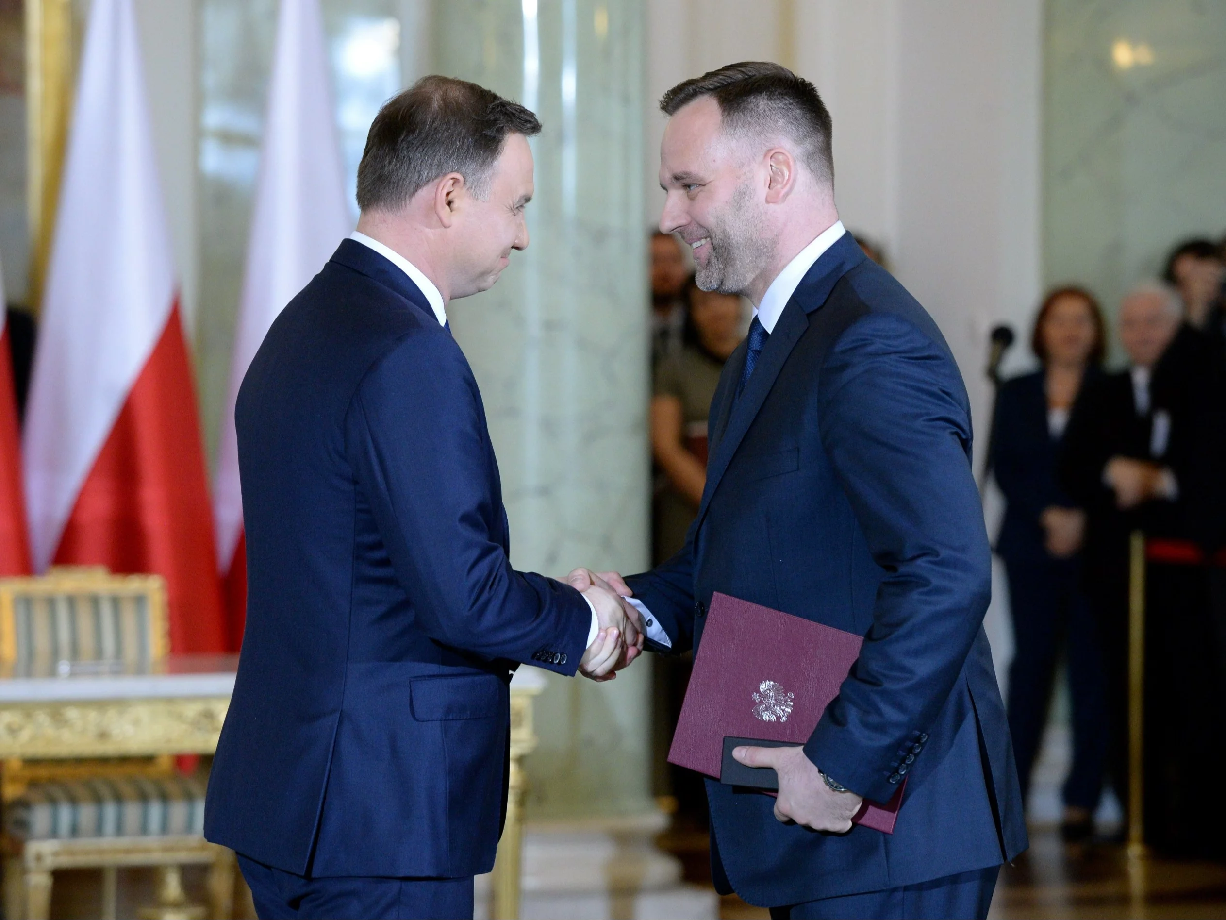 Andrzej Duda, Dawid Jackiewicz