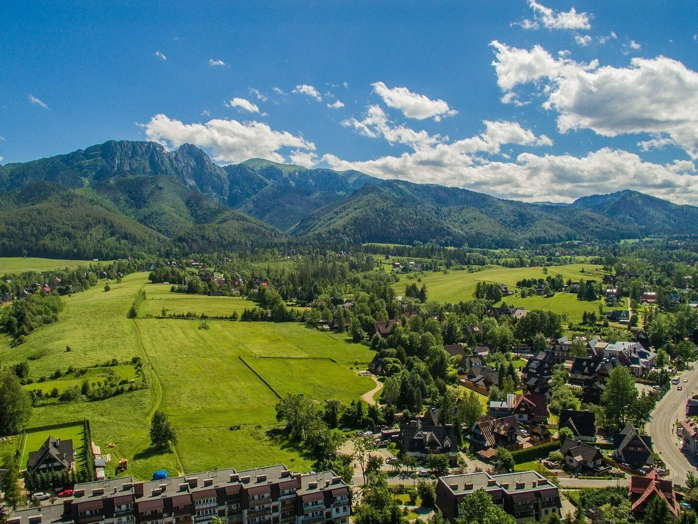 Widok na Zakopane