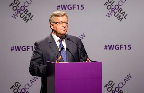 Bronisław Komorowski (fot. 	Sebastian Borowski / Newspix.pl   )