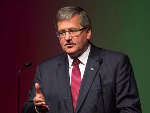 Bronisław Komorowski (fot. PAP/Maciej Kulczyński)