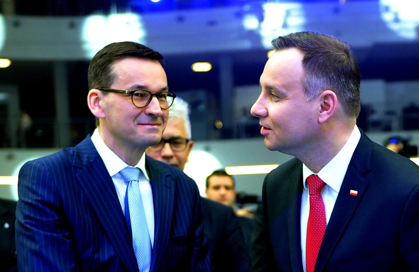 Mateusz Morawiecki  i Andrzej Duda