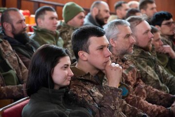 Koncert dla ukraińskich żołnierzy w Kijowie