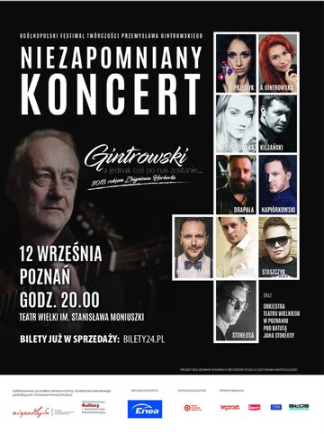 Koncert "Gintrowski - a jednak coś po nas zostanie...", Poznań