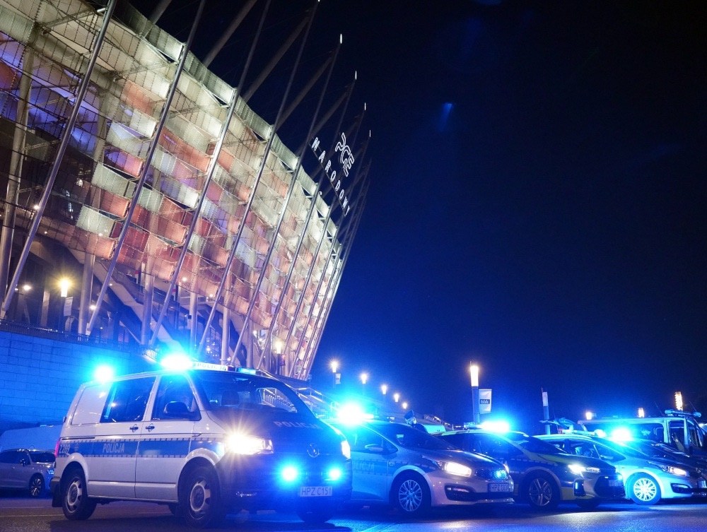 Skandaliczne sceny podczas koncertu na Narodowym. Policja zatrzymała 109 osób