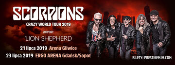Koncert Scorpions Arena Gliwice