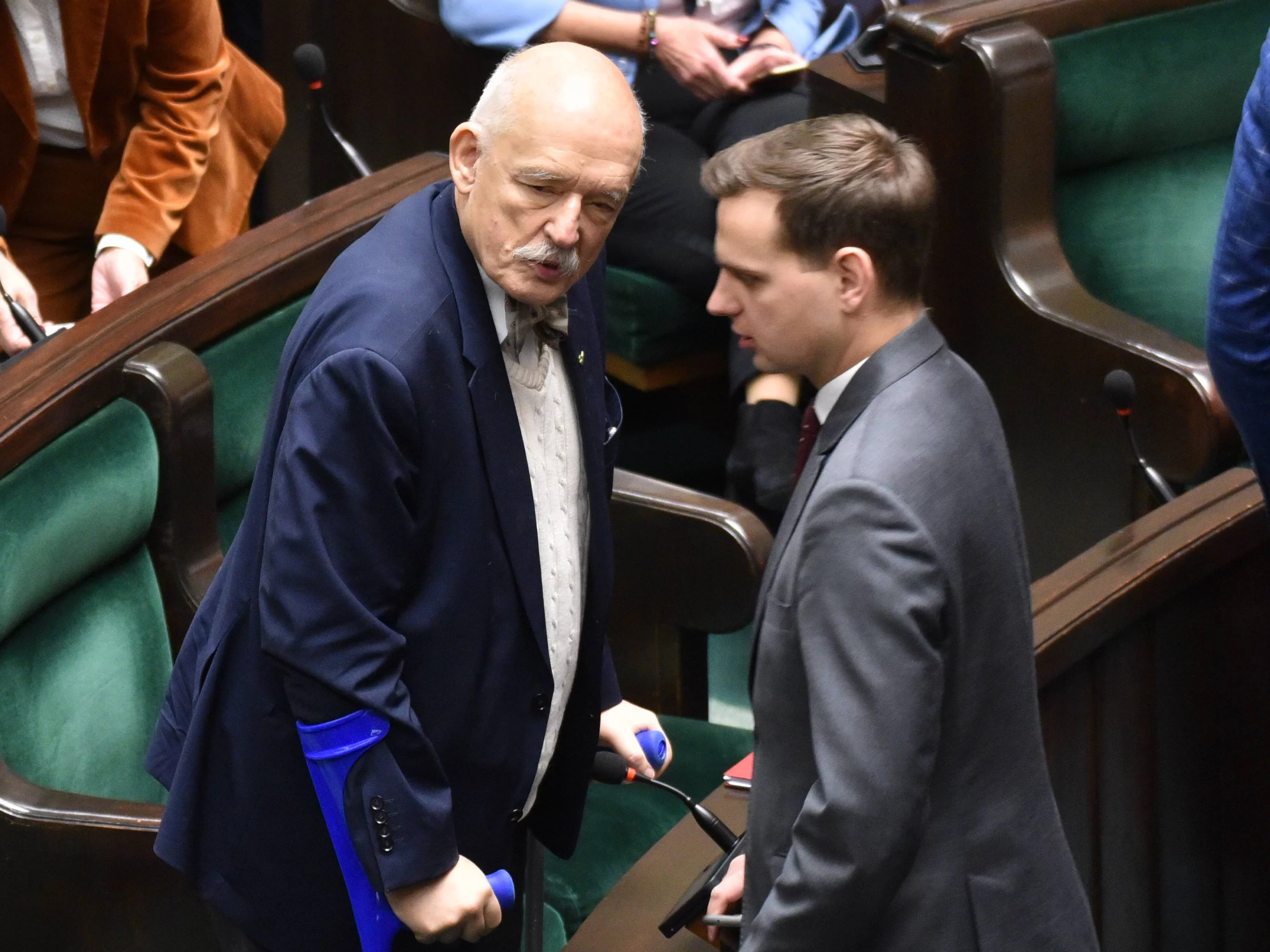 Janusz Korwin-Mikke i Jakub Kulesza