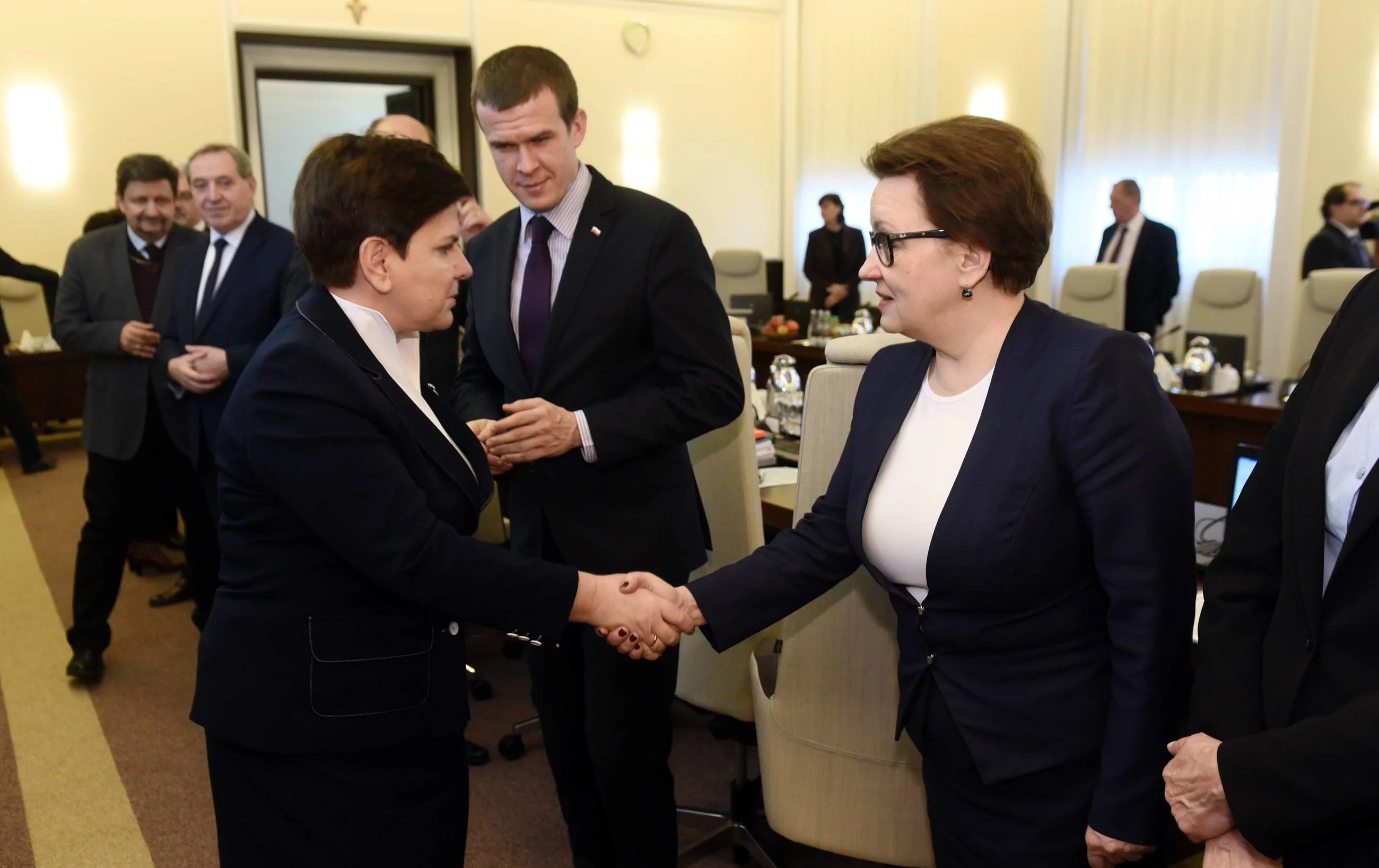 Beata Szydło i Anna Zalewska