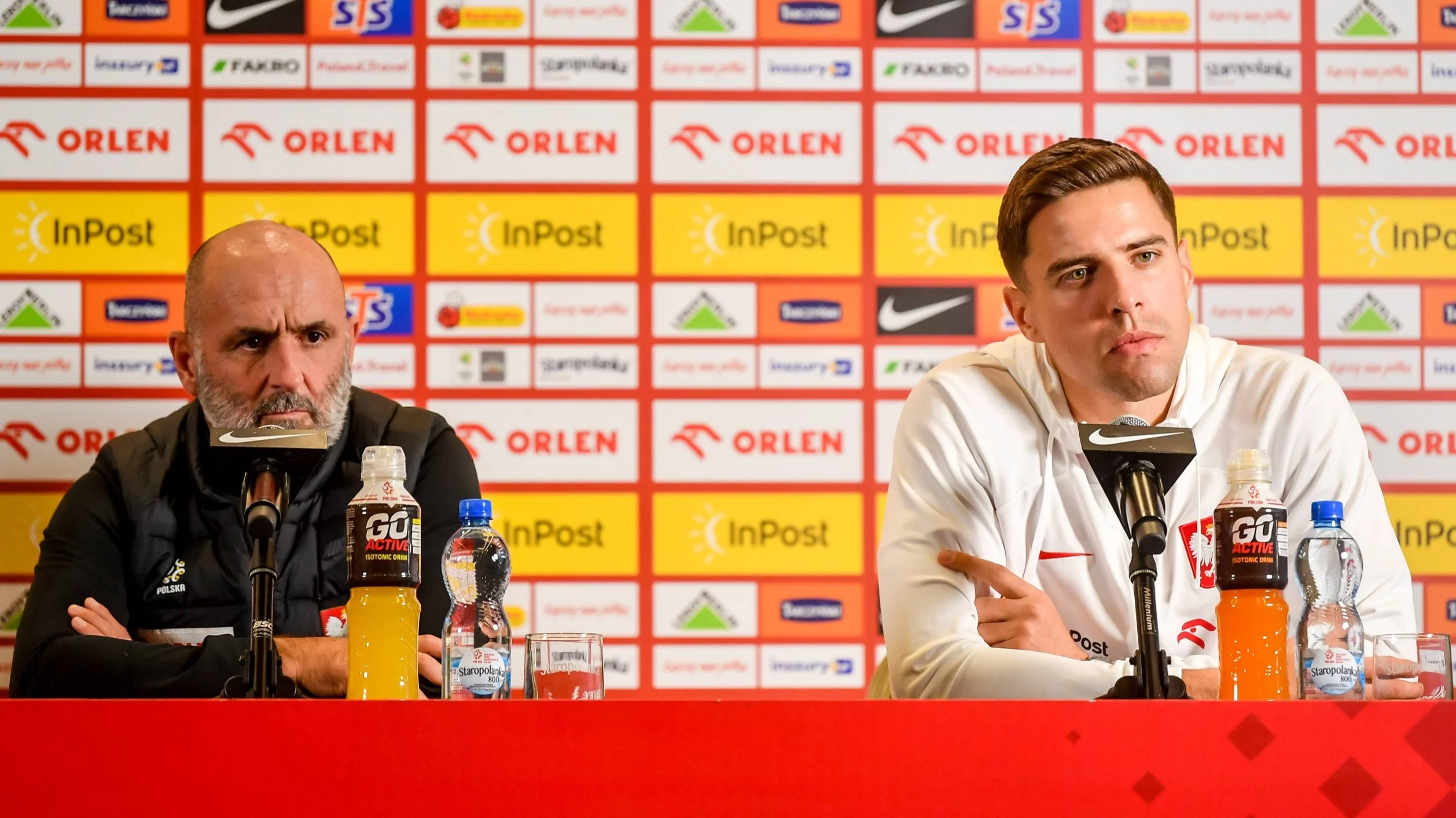 Michał Probierz i Jan Bednarek