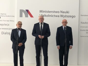 Konferencja z udziałem ministra Jarosława Gowina