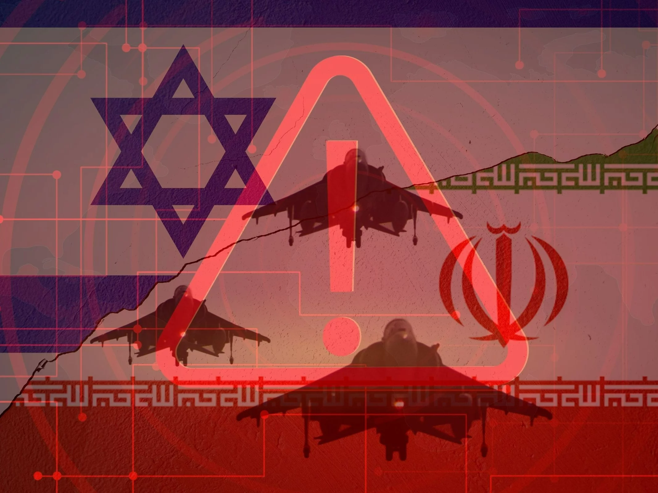 Konflikt Iran-Izrael, zdjęcie ilustracyjne