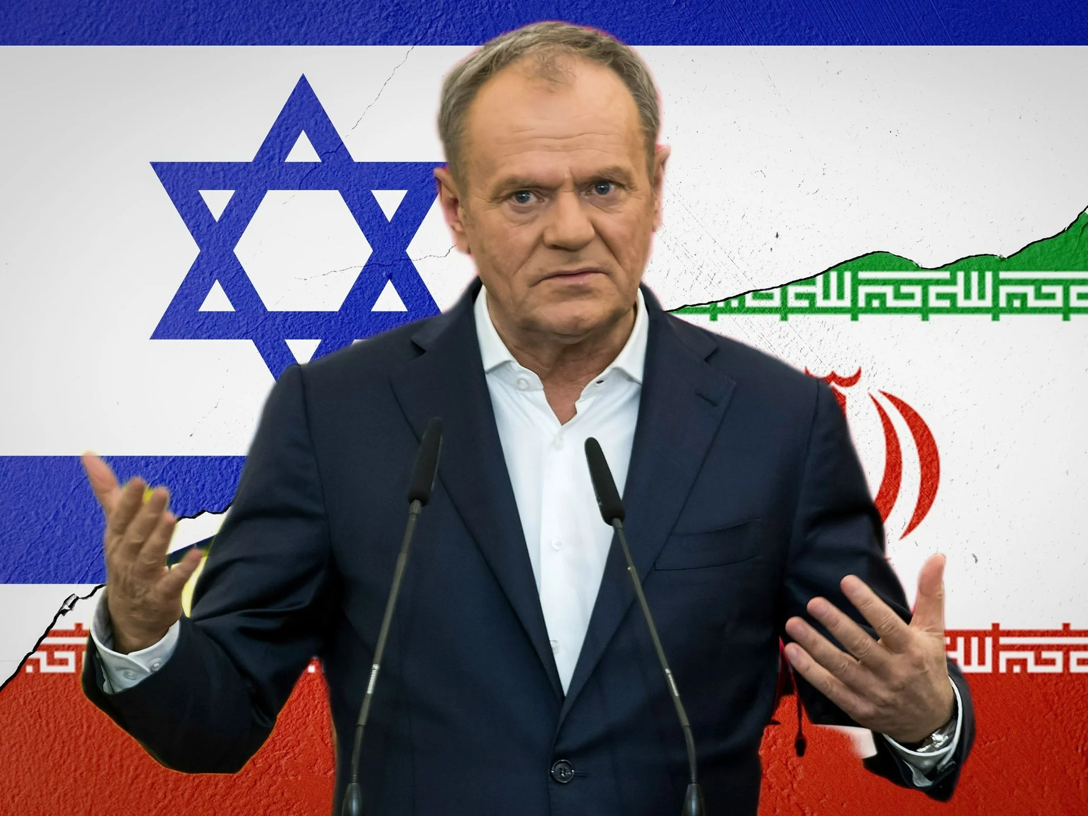 Konflikt irańsko-izraelski, Donald Tusk