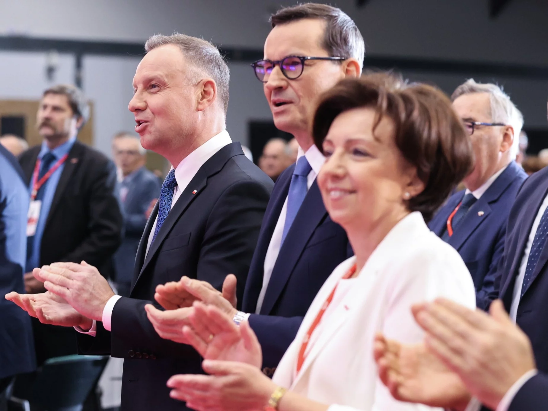 Andrzej Duda, Mateusz Morawiecki, Marlena Maląg