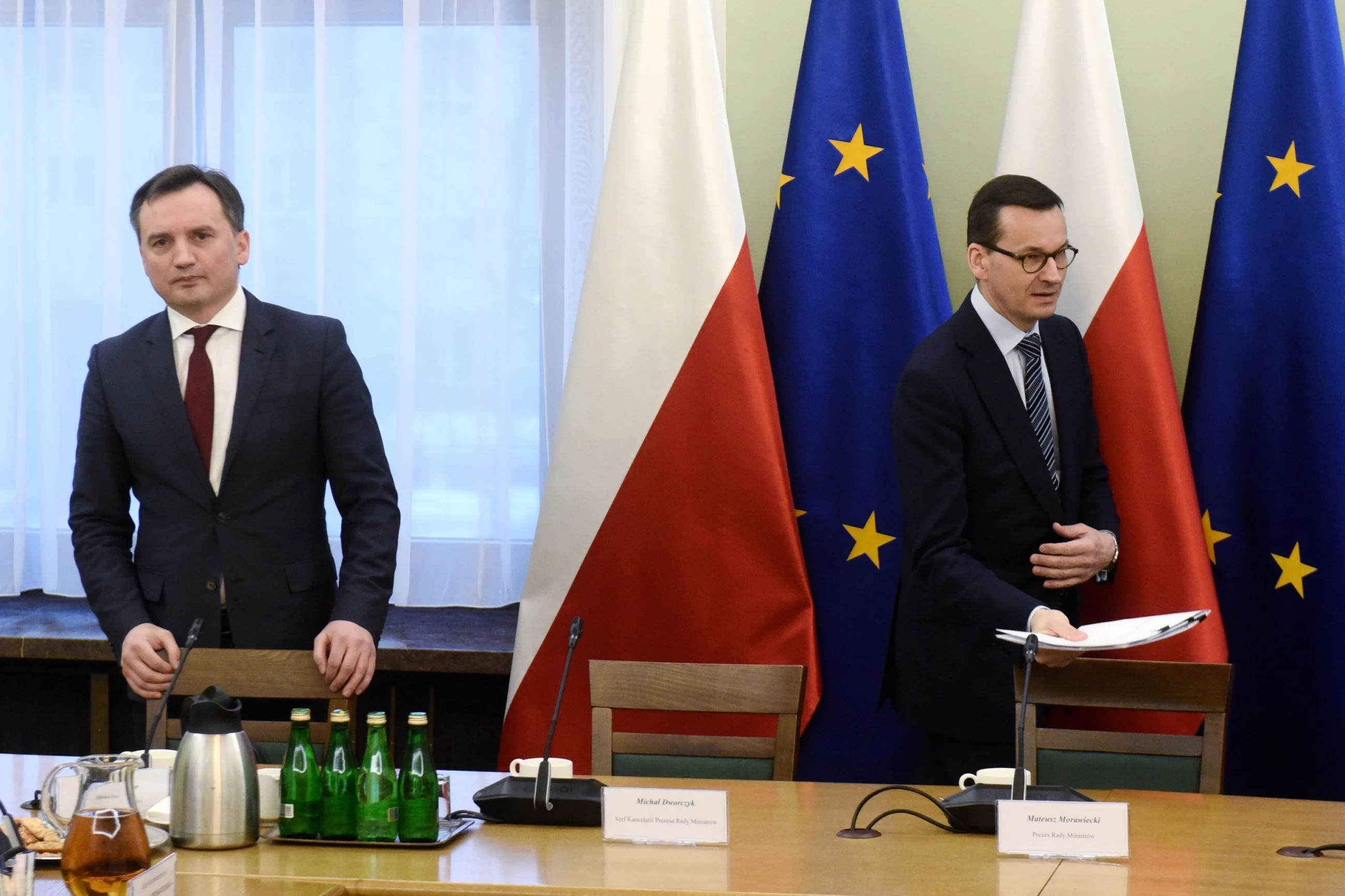 Zbigniew Ziobro i Mateusz Morawiecki