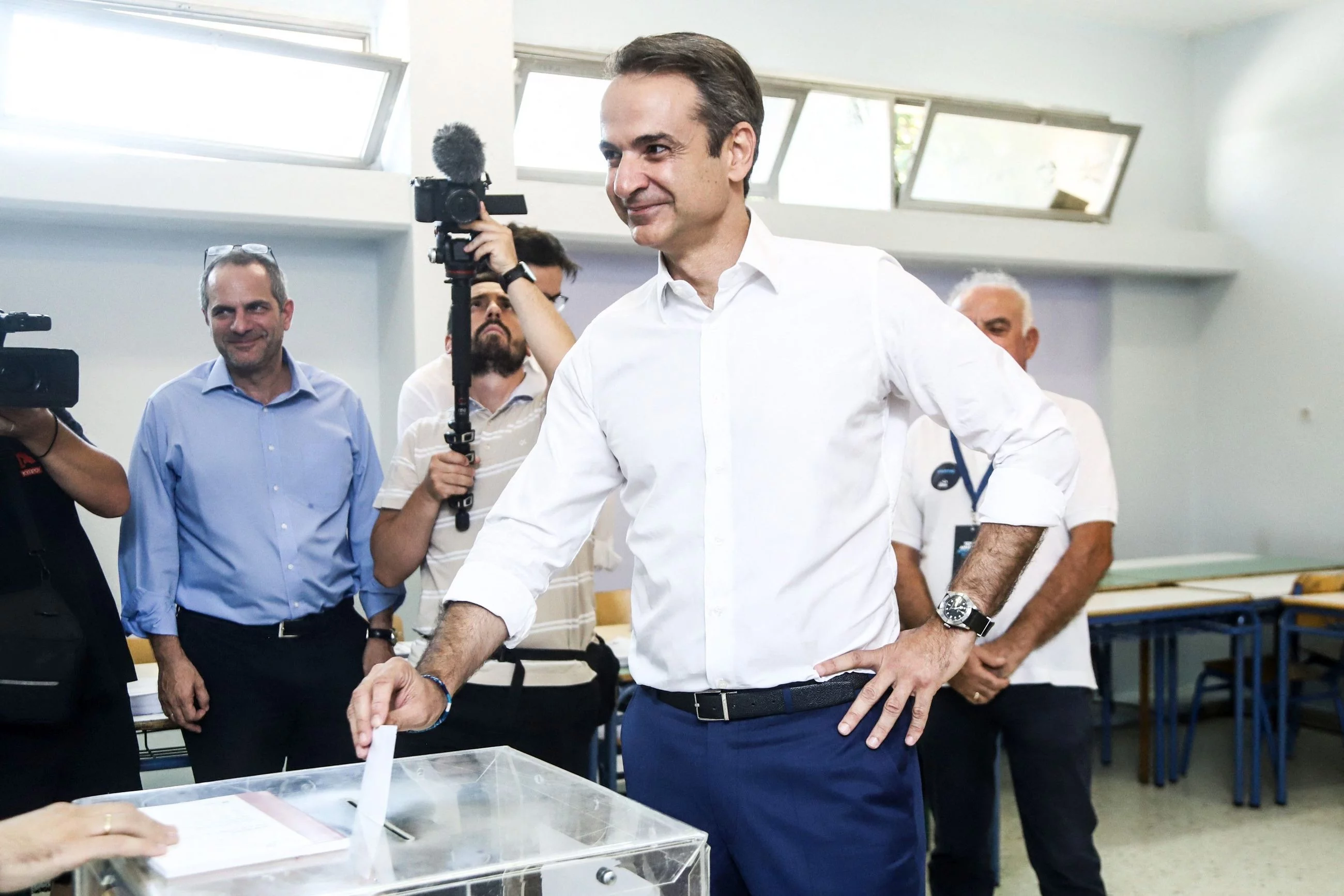 Kuriakos Mitsotakis, lider Nowej Demokracji