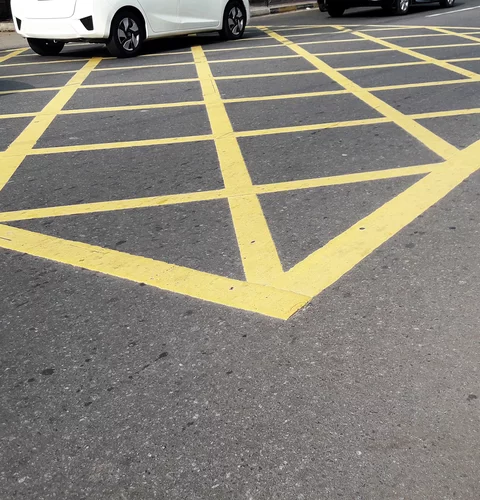 Żółte pole "yellow box"