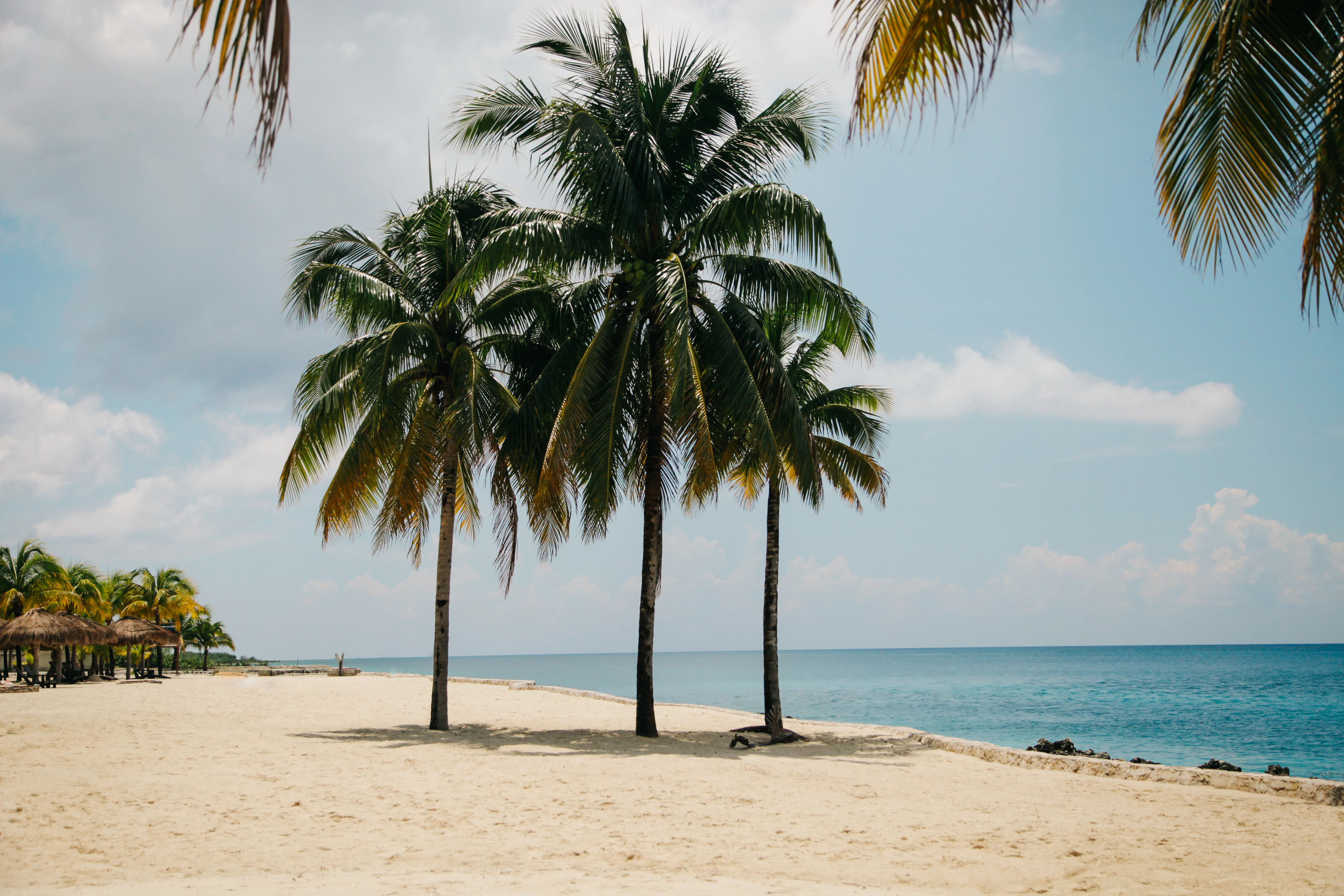 Seven Mile Beach na wyspie Wielki Kajman