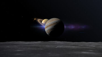 Koniunkcja Jowisza i Saturna, zdj. ilustracyjne