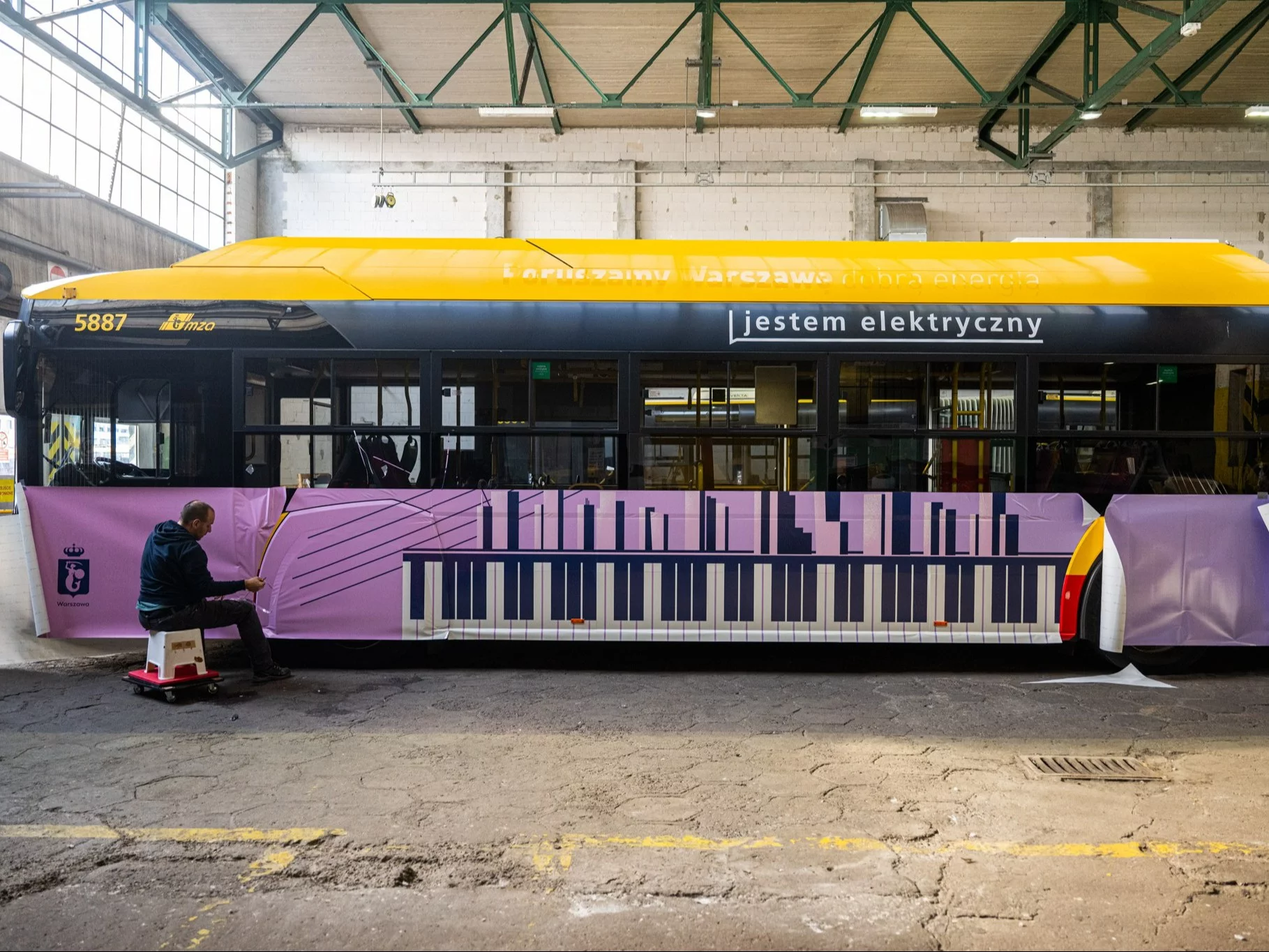 Chopinowski autobus w Warszawie