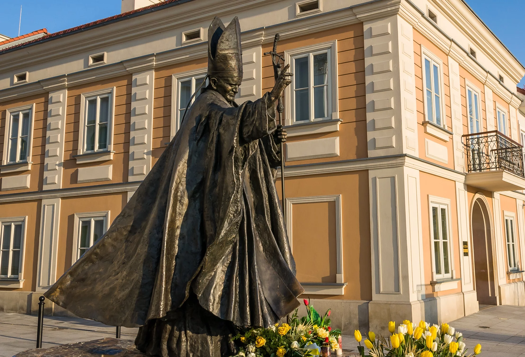 Pomnik papieża Jana Pawła II w Wadowicach