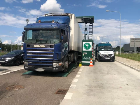 Kontrole ciężarówek
