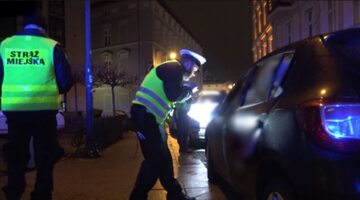 Kontrola taksówkarzy w Bydgoszczy
