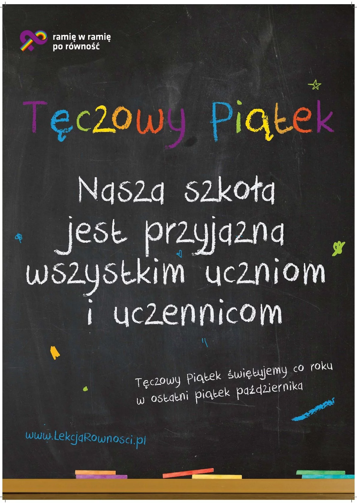 Tęczowy Piątek, plakat KPH