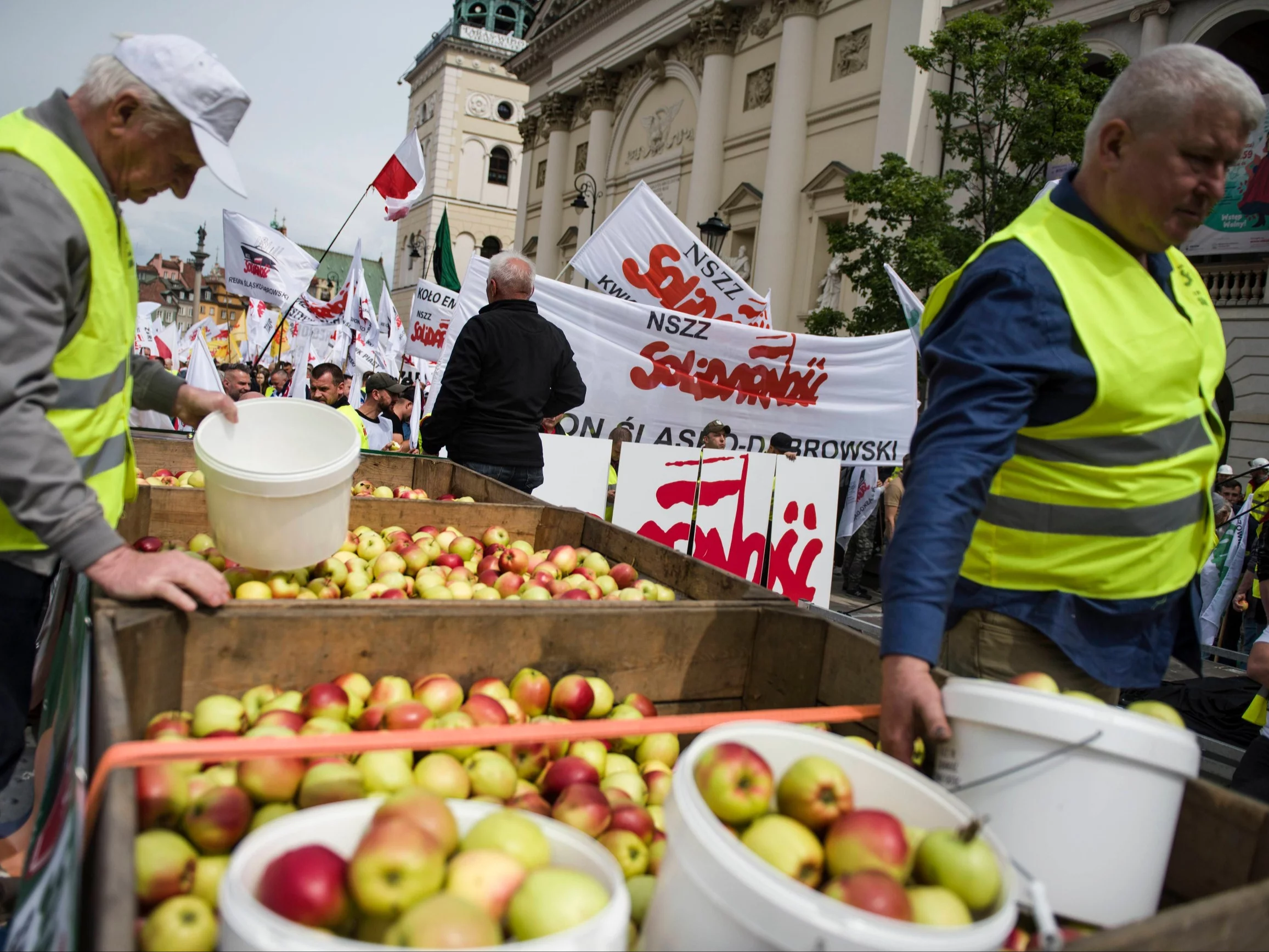 Protest przeciwko Zielonemu Ładowi, Warszawa