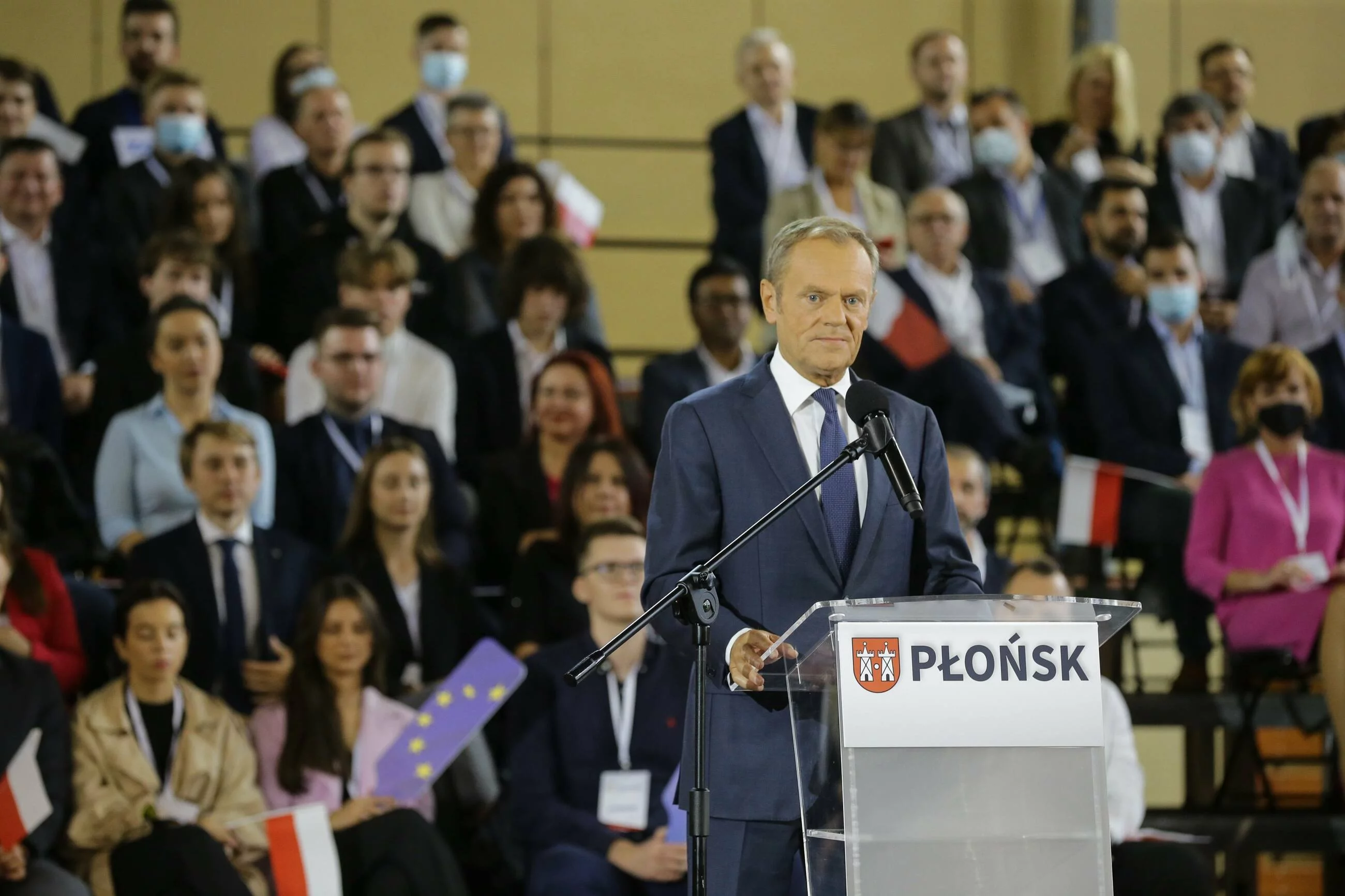 Donald Tusk w Płońsku