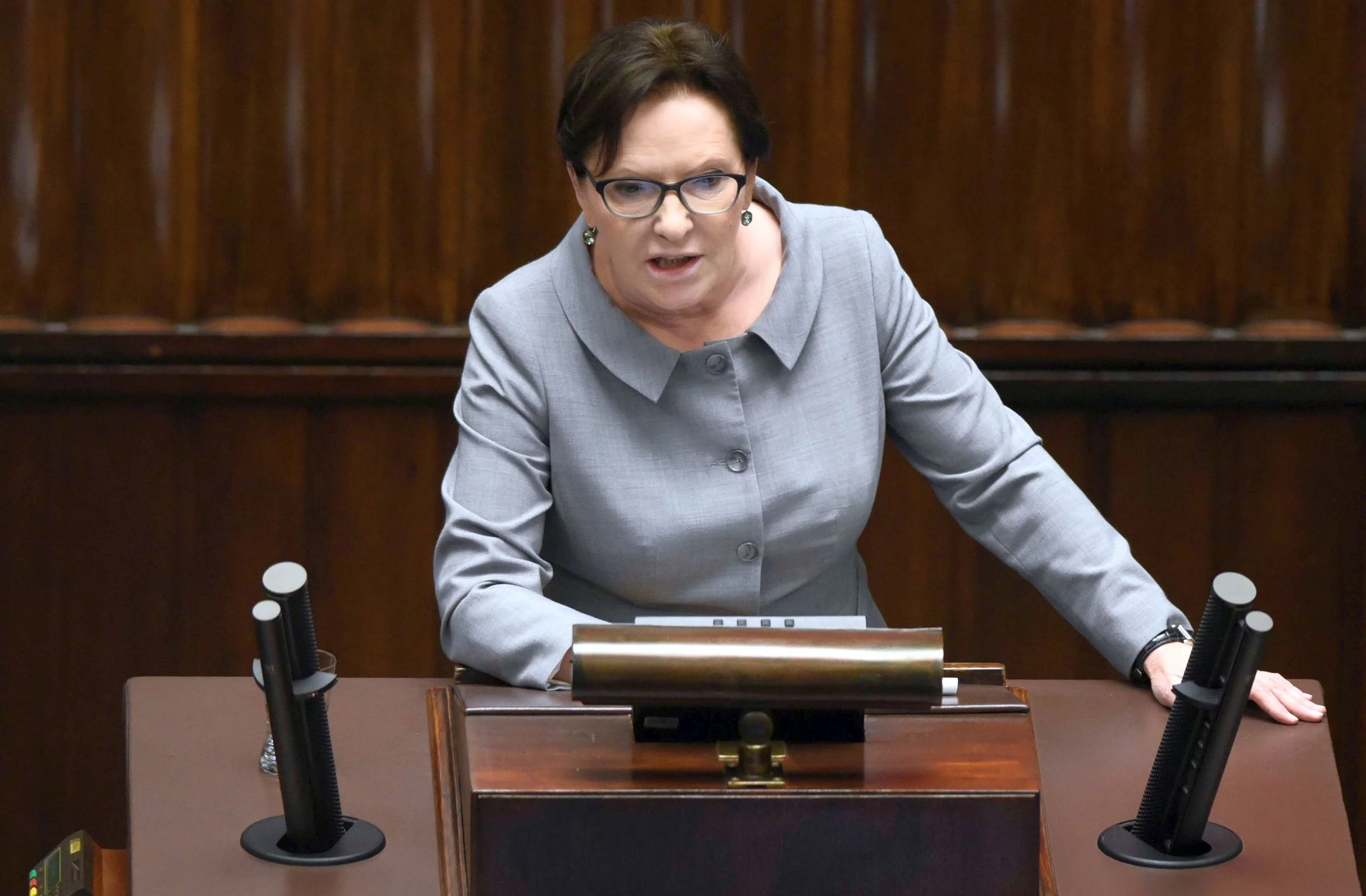 Poseł PO Ewa Kopacz, była premier