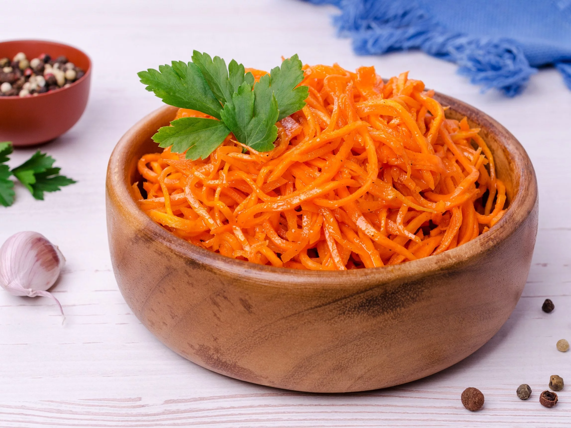 Koreańska surówka z marchewki