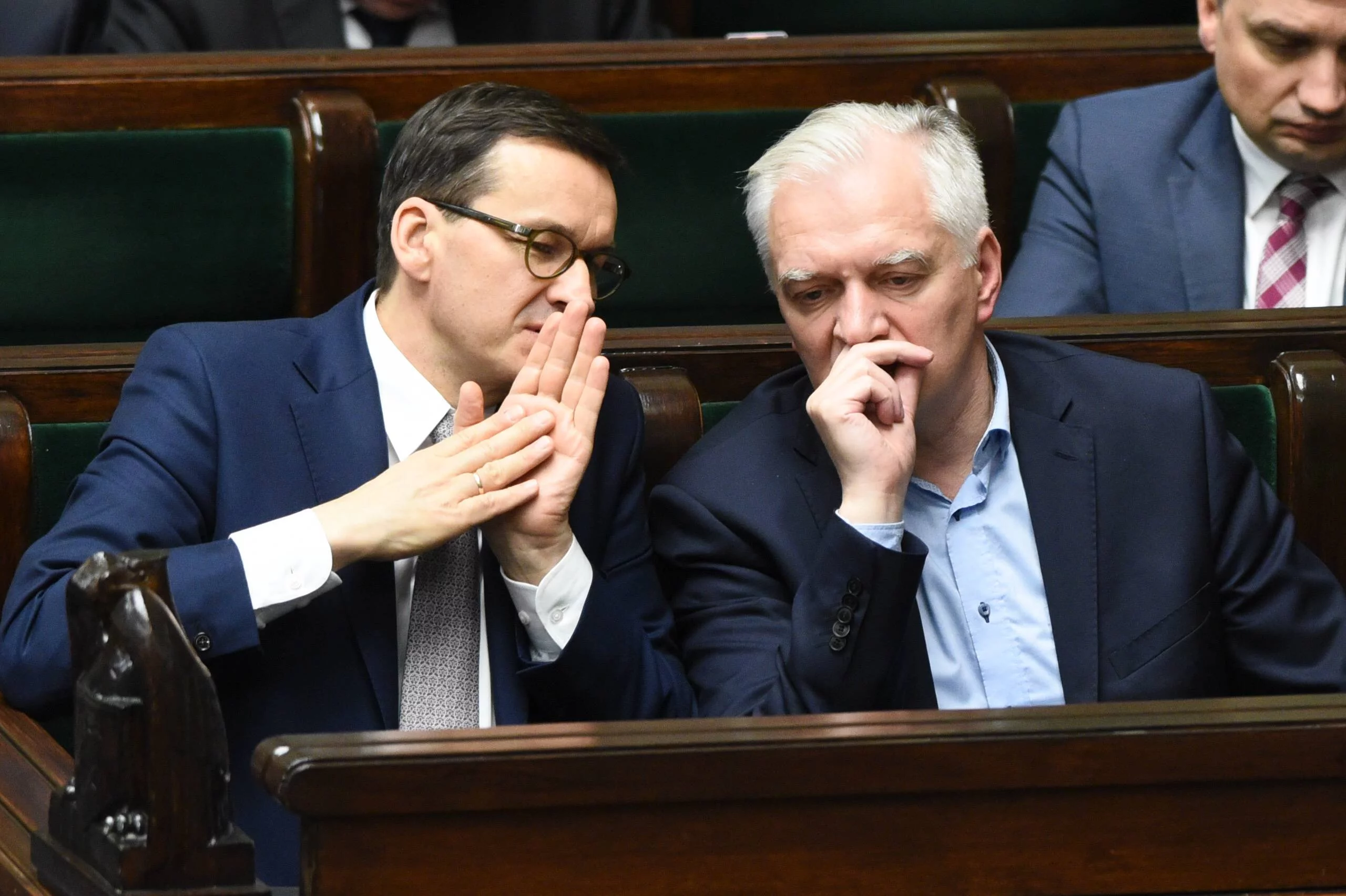 Mateusz Morawiecki i Jarosław Gowin