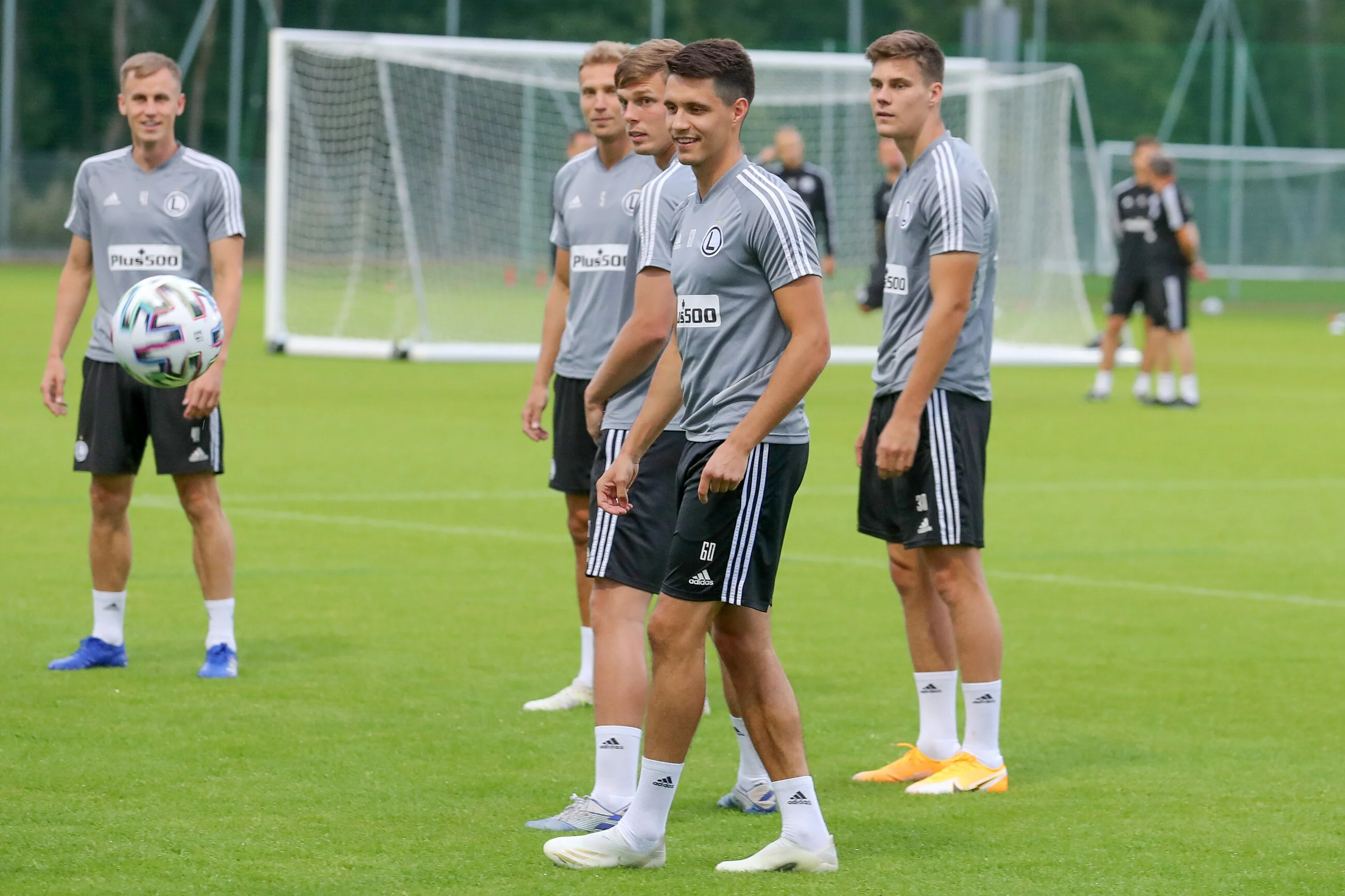 Trening Legii przed meczem z Linfield