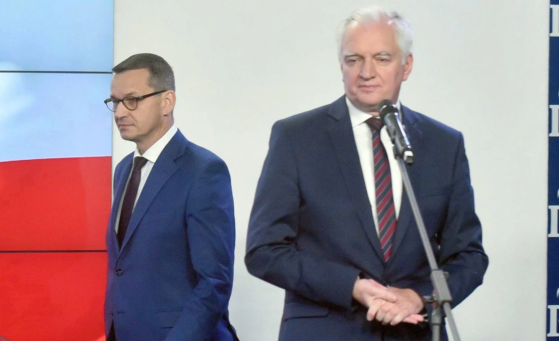 Mateusz Morawiecki i Jarosław Gowin