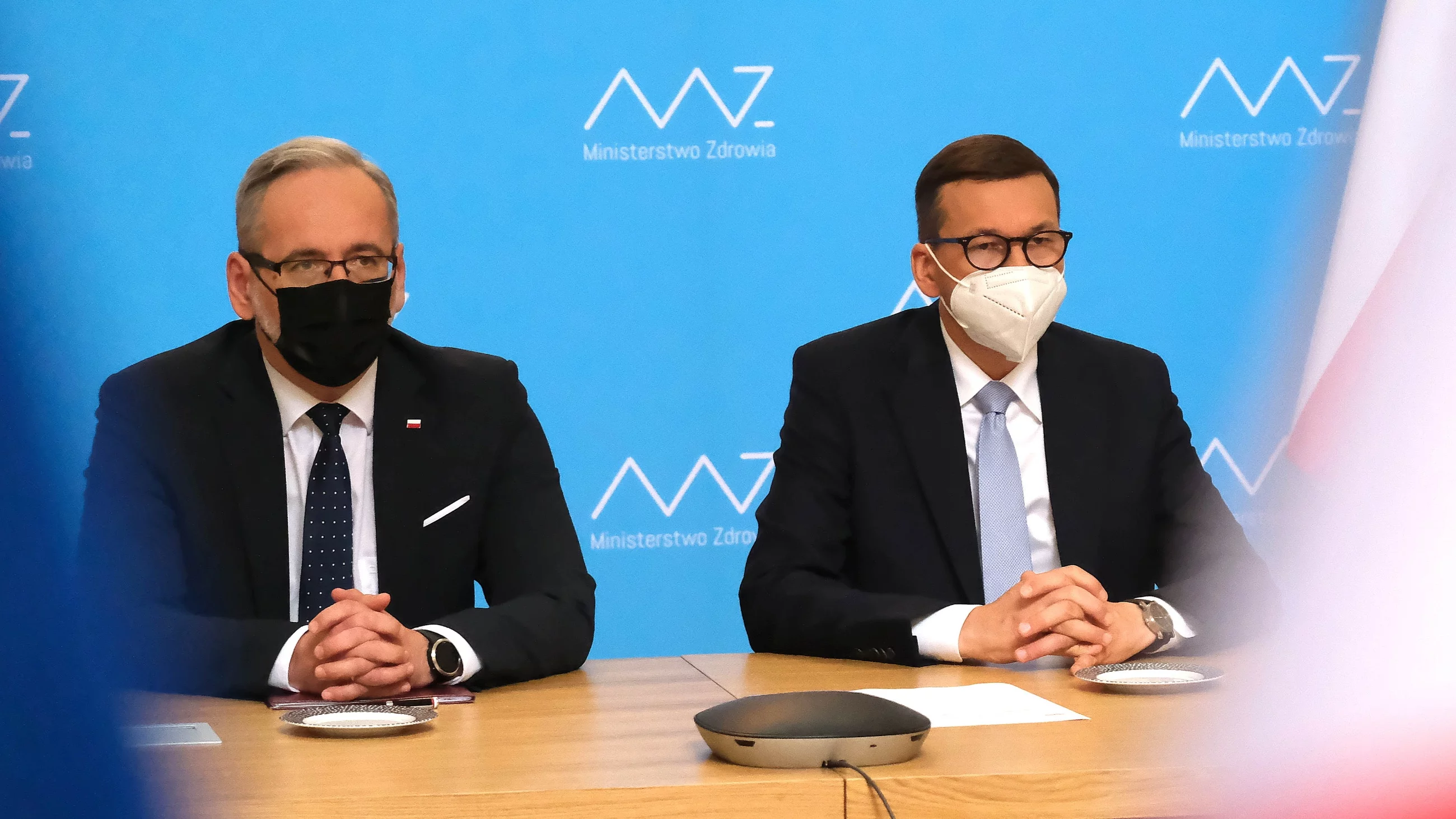 Mateusz Morawiecki i Adam Niedzielski