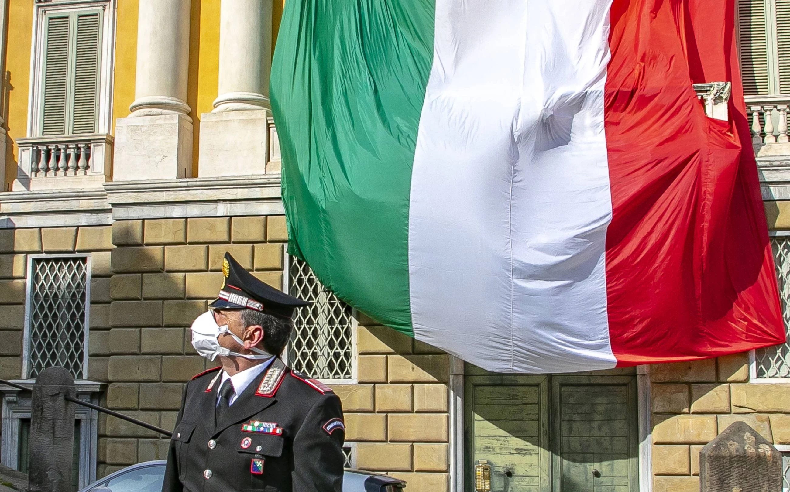 Carabinieri w Bergamo